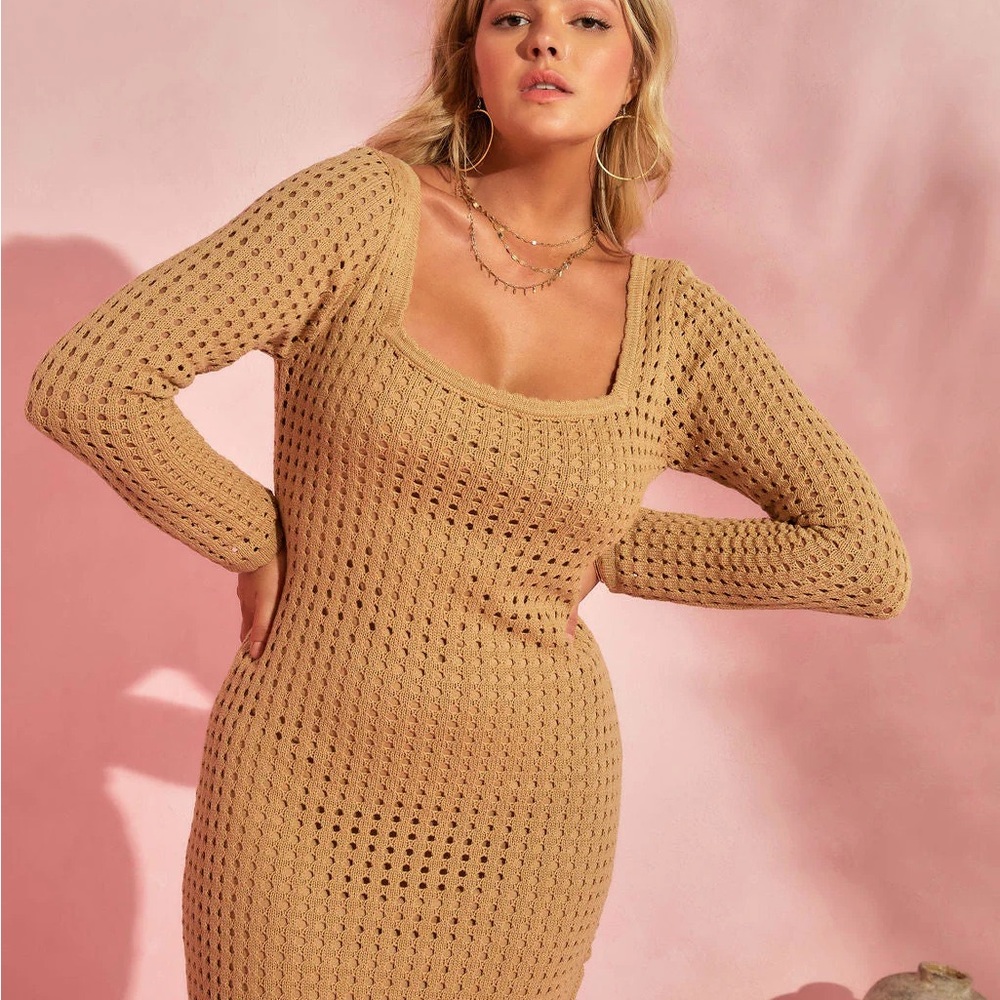Vici Crochet Dress size XS - Picture 2 of 5